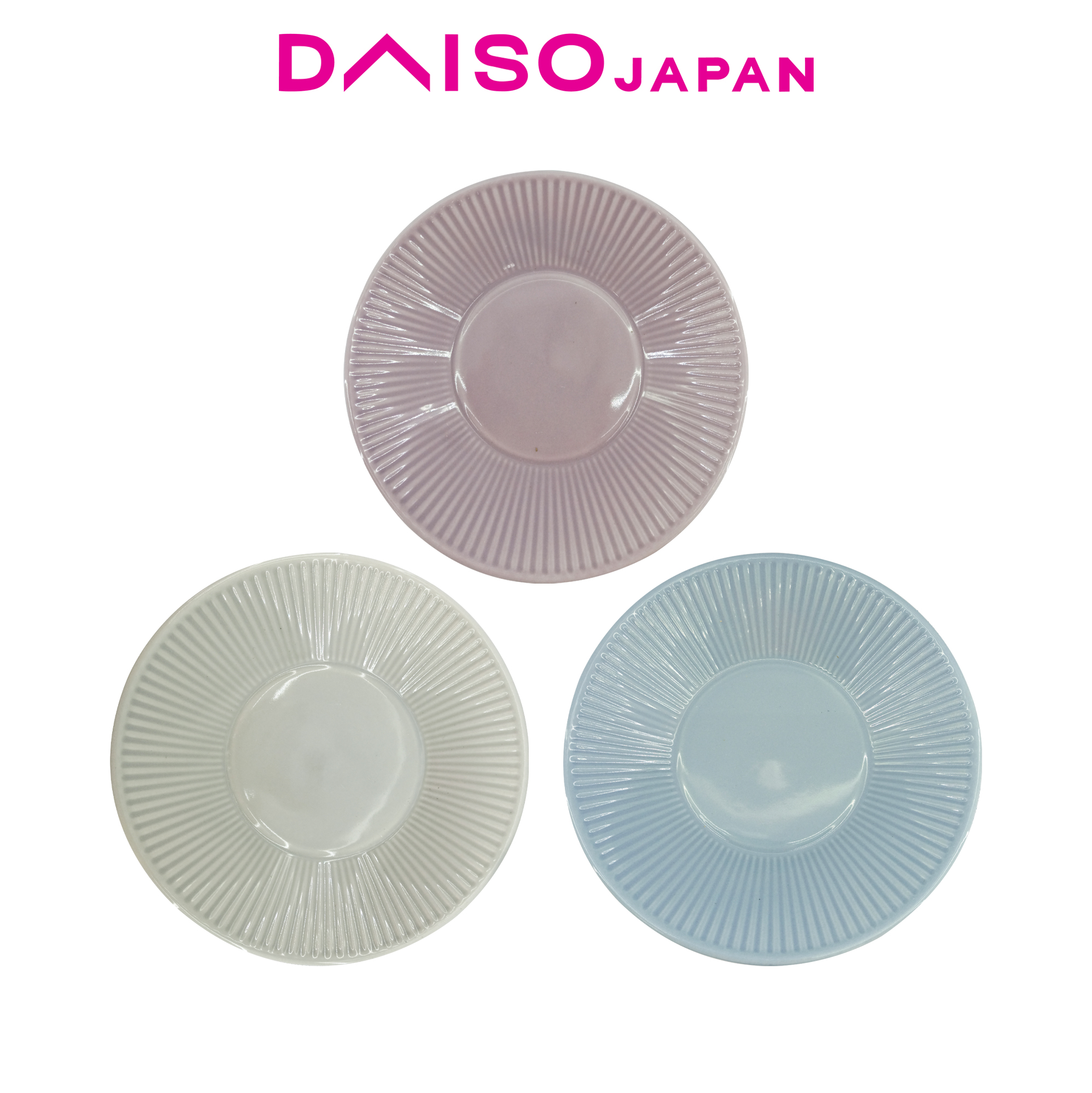Daiso Porcelain Medium Plate (15.5cm diameter) | Lazada Philippines
