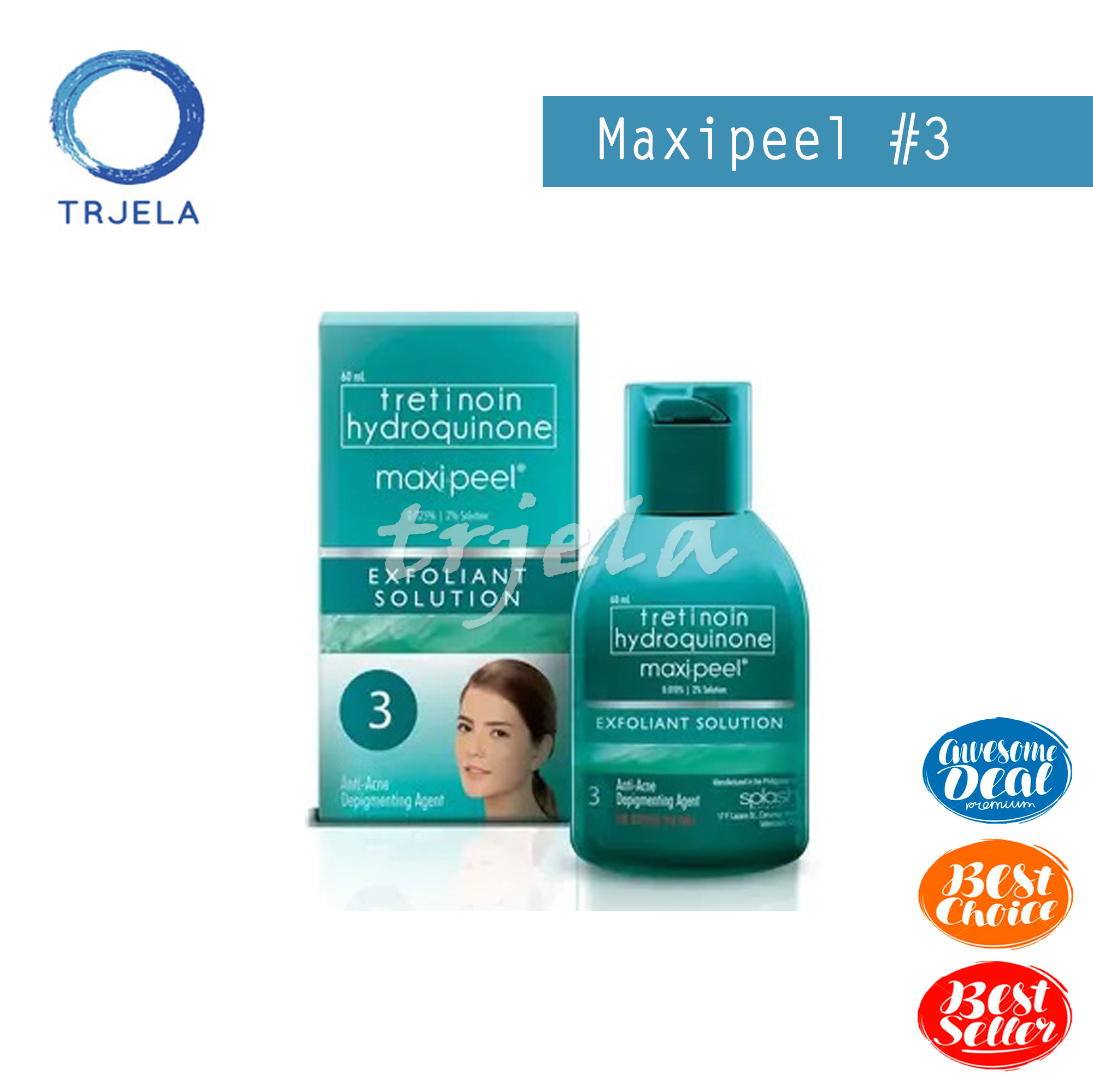 maxi peel exfoliant solution 3