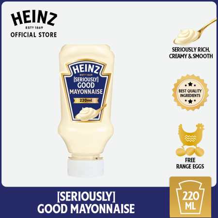 Heinz Seriously Good Mayonnaise SqueezeBottle 220ml