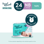 RASCAL + FRIENDS Newborn Tape Diapers Convenience Pack