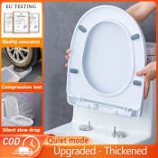 MANUYAMA Slow Close Toilet Seat - Standard Design, High Quality