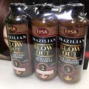 EpSA Brazilian Blow Out Keratin Treatment Set 1,2&3 120ml