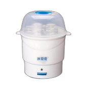 Portable Baby Bottle Sterilizer - Steams 6 Bottles Electric