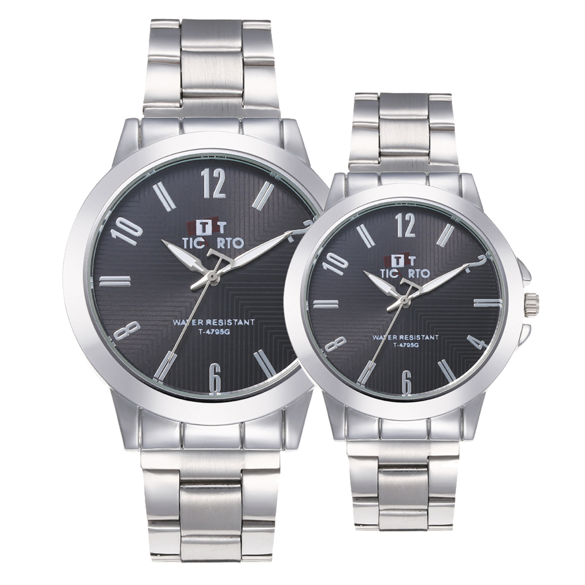 original Ticarto stainless steel couple watch waterproof pointer fashion pair watches Free Gift BoxT 4795G Ticarto Couple Watch Price In Bangladesh Best Couple Watch Brand Lazada Lazada PH