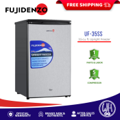 Fujidenzo Stainless Upright Freezer, 3.5 cu.ft