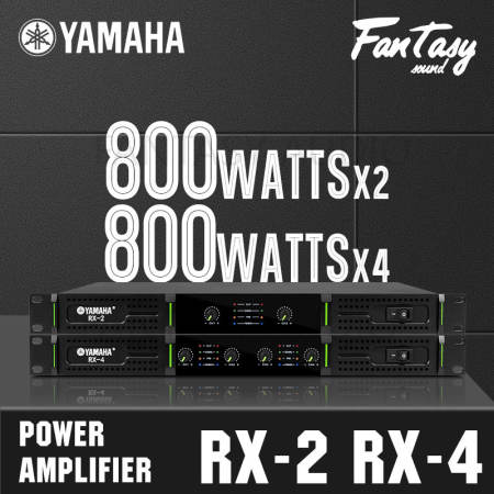 YAMAHA RX4 4-Channel Amplifier with 800W Power and JBL Technologies