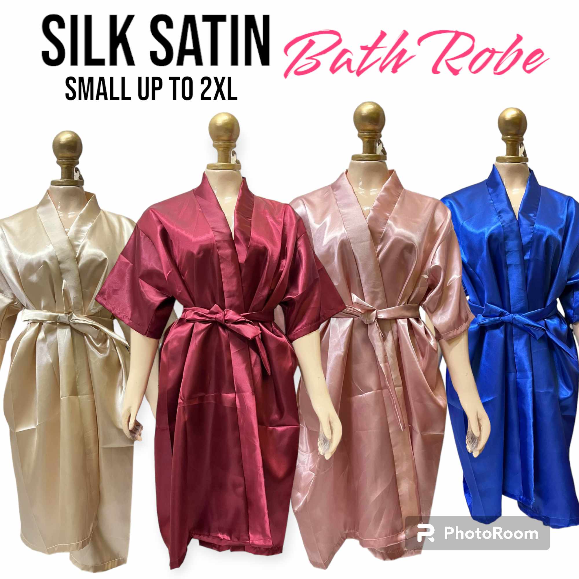 Silk 2024 morning robe