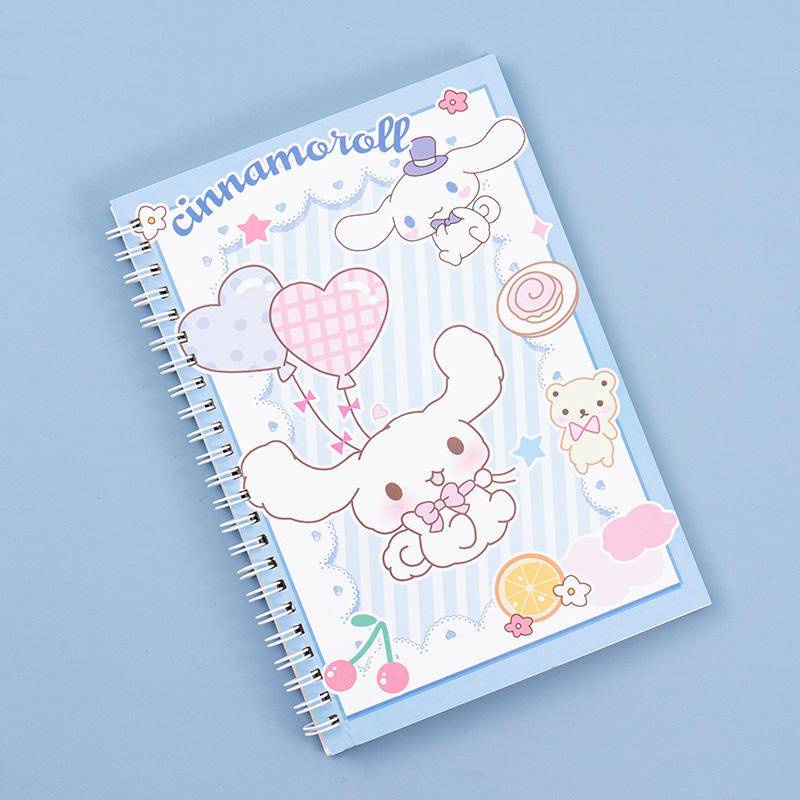 60 Pages A5 Cartoon Sanrio Coil Notebook Cute Mymelody Kuromi