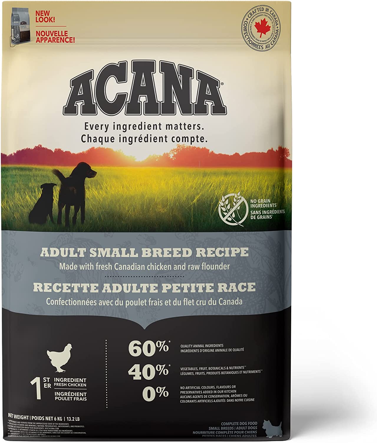 Acana Adult Small Breed Recipe I Dry Dog Food 6kg – Premium
