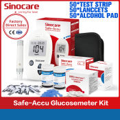 Sinocare Safe-Accu Glucometer Complete Set for Diabetes Blood Test