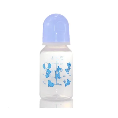 Baby Bottle BPA Free Formula and Breast Milk Storage Bottles with Slow Flow Nipple 125ML (11)