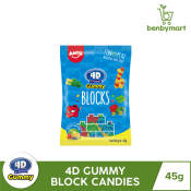 4D Gummy Block Candies 45g