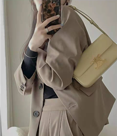 Celine-inspired Lisa Underarm Bag: High-fashion Niche for Women