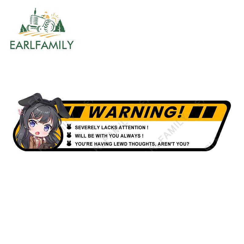 50pcs Anime Warning Sign Stickers – AU Sticker World