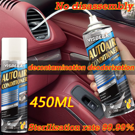 Universal Air Conditioner Cleaner - 450ml, No Disassembly Needed