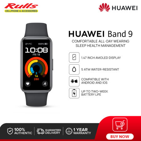 HUAWEI Band 9 Smartwatch | 1.47" AMOLED, Water