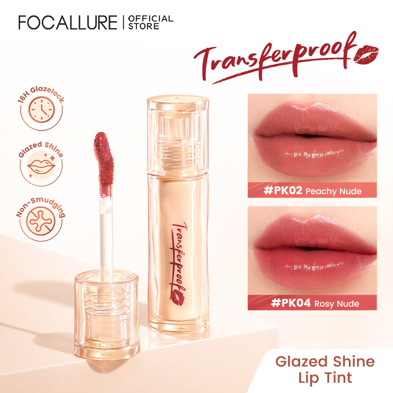 Discount on Focallure  shoes - SKU: FOCALLURE Transferproof Lip Tint Glazed Shine Glazelock Non-Smudging Moisturizng Non-Drying