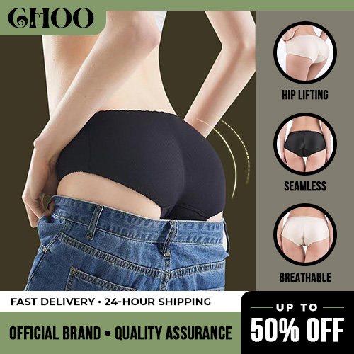 Women Padded Seamless Shorts Panty Breathable Butt Lifter Shaper