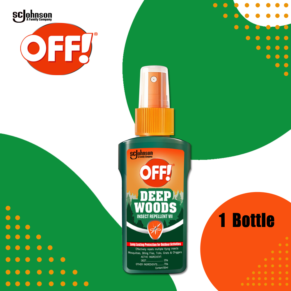 OFF！Deep Woods Insect VII Mosquito repellent spray provides long- protection , and repels tic, es - Image 4