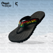 Classic Steps X Sandugo - Rasta Leaf Slipper