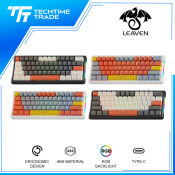 LEAVEN K610 Gaming Keyboard with Hot-Swappable Switches