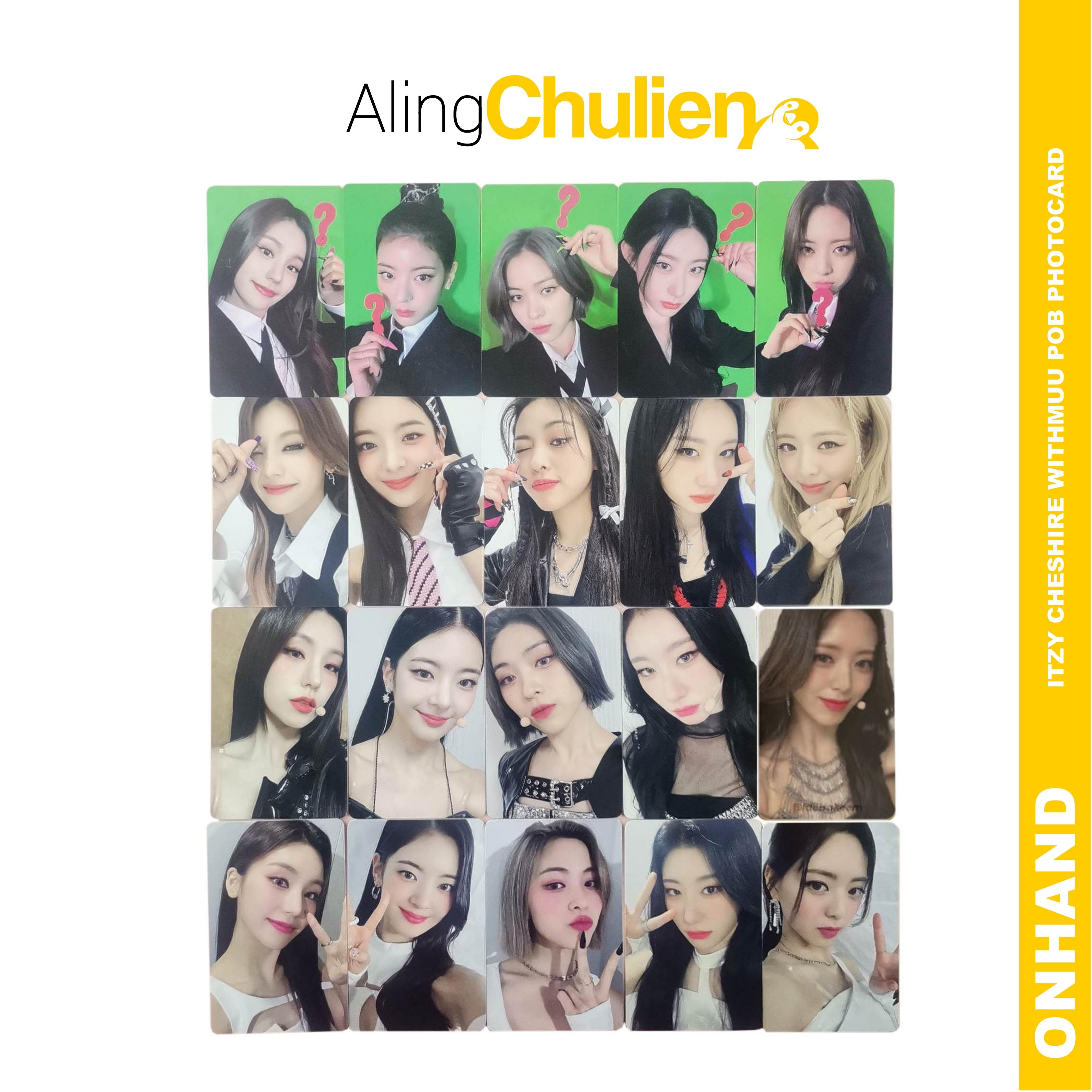 ITZY Cheshire Withmuu POB Photocard Official Photo card | Lazada PH