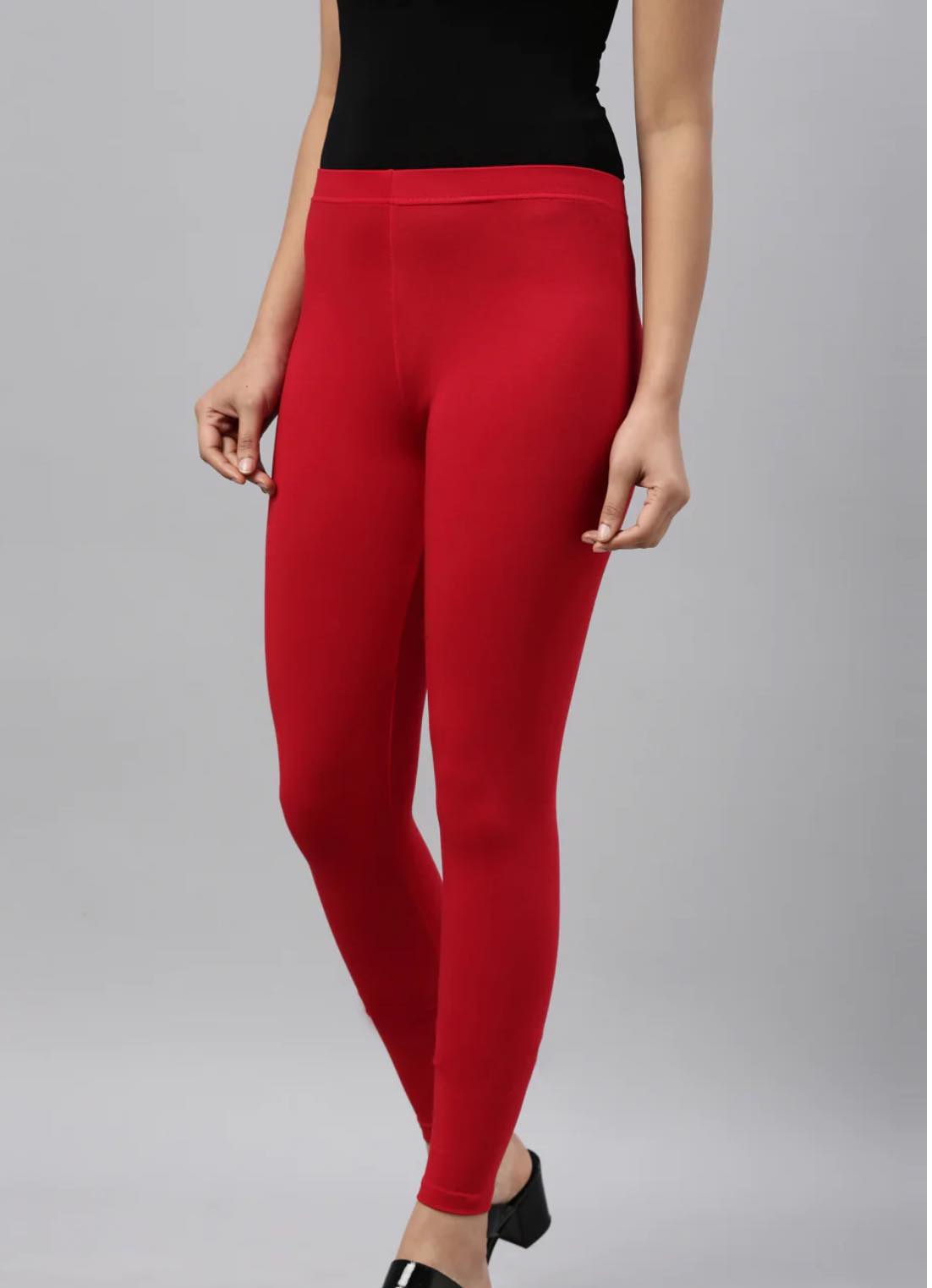 RED LEGGINGS FOR KIDS (SMALL TO 2XL )