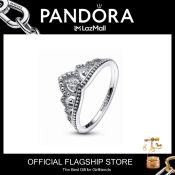 Pandora Beaded Crown Ring 192233C01 Women's Ring 925 Sterling Silve