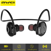 Awei A845BL Bluetooth V4.1 Neckband Earphones