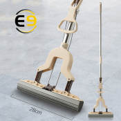 E9 Twist Water Mop - Self-squeezing Microfibre Cleaning Tool