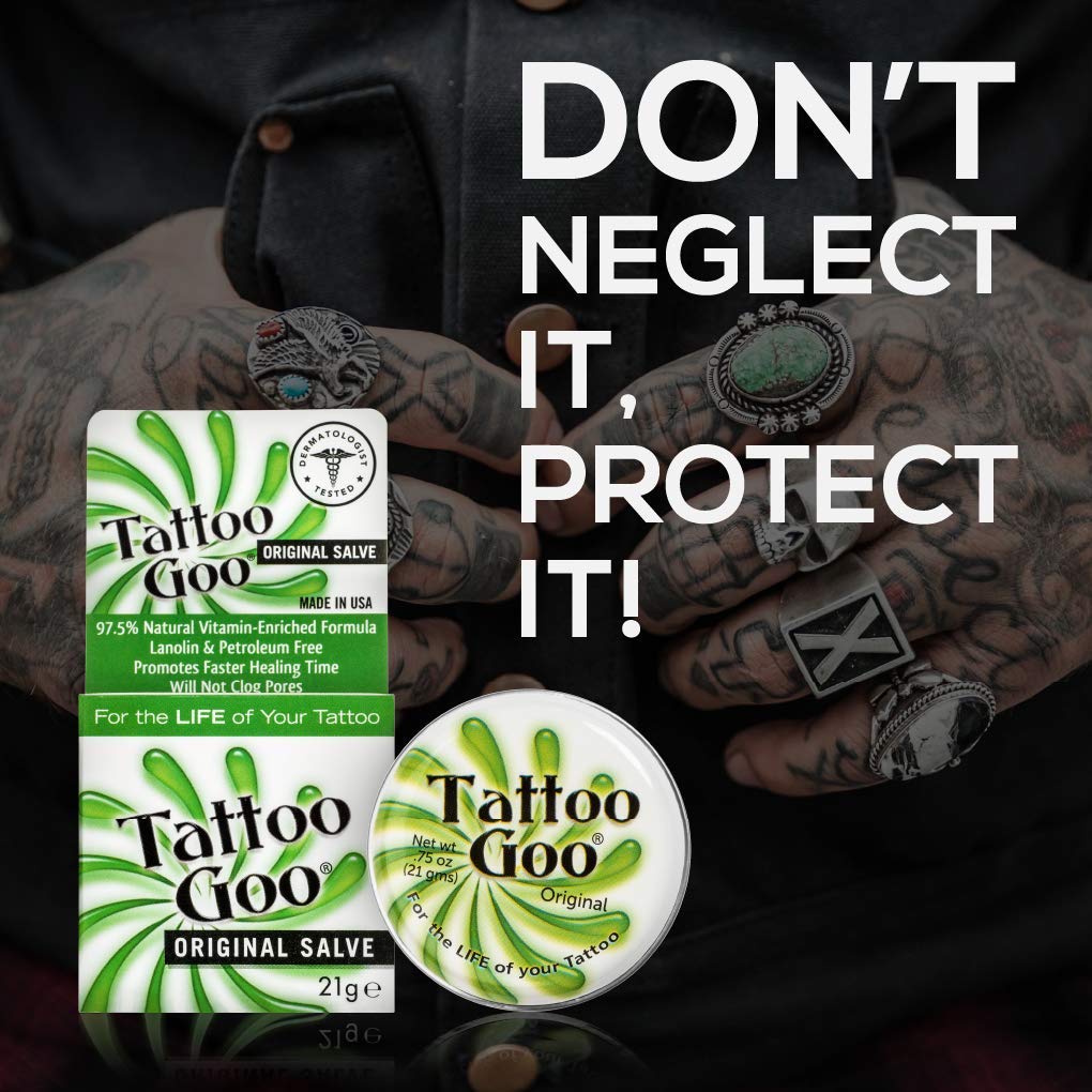  Tattoo Goo Tattoo Balm and Tattoo Care Lotion Bundle