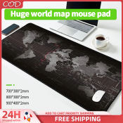 World Map Gaming Mouse Pad by 