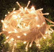 10M Christmas Lights: Warm White & Colorful LED String Lights