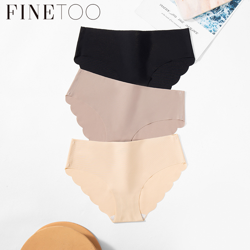 FINETOO Ice Silk Seamless Panties for Women, Breathable and Affordable