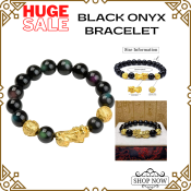 Blessed Black Onyx Dragon PiYao Bracelet by AUTHENTIC