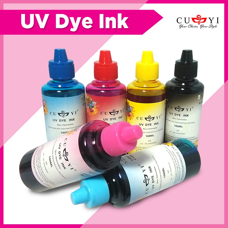 CUYI Refillable Dye Ink for Epson / Canon / Brother For Any Inkjet Printer 100ML Presyo 35 Piso*Libreng Shipping