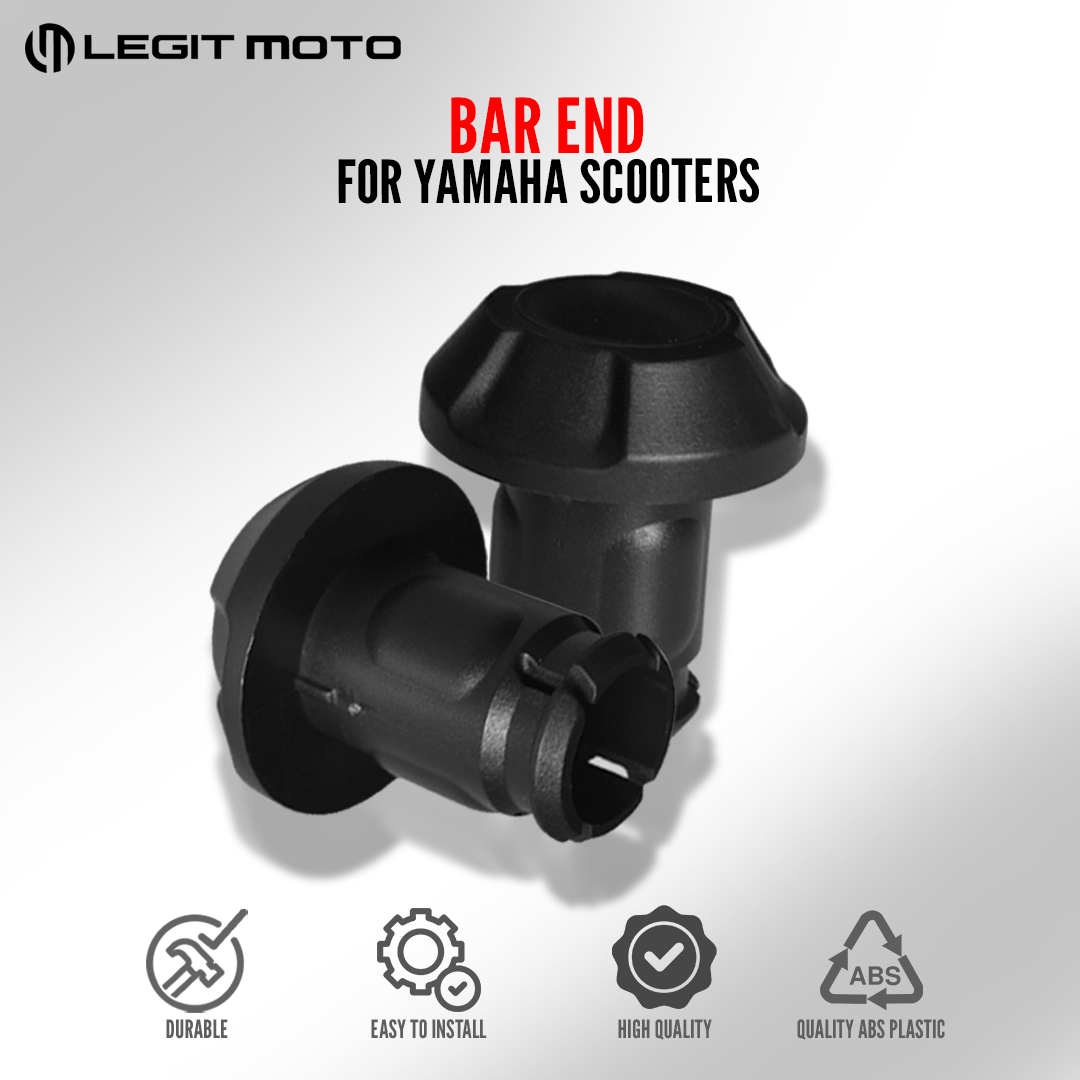 LEGITMOTO YAMAHA BAR END PLUG FOR HANDLE GRIP HANDLE PLUGS FOR