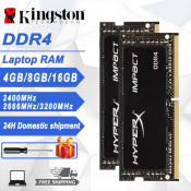 Kingston Hyperx DDR4 SODIMM Laptop Gaming Memory 4GB-16GB