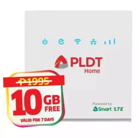 PLDT Home WiFi with FREE 10GB Data