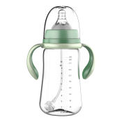 Grace Wide Neck Baby Bottle, 300ml, BPA-Free
