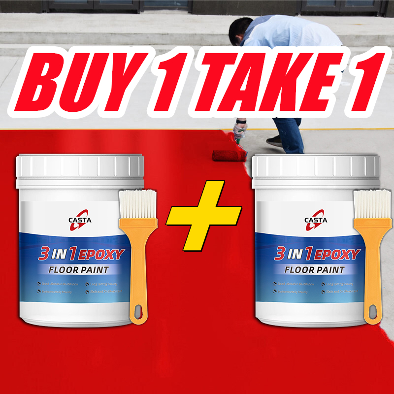 💥BUY 1 TAKE 1💥3 In 1 Wear-Resistant Epoxy Resin Floor Paint Suitable For Warehouse, Workshop, Outdoor, Indoor, Garage, Office, Gym, Factory, Playground, Shopping Mall - Image 4