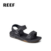 Reef Fanning Baja Black/Sliver Mens Sandals