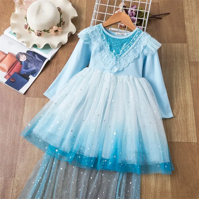 long sleeve frozen dress