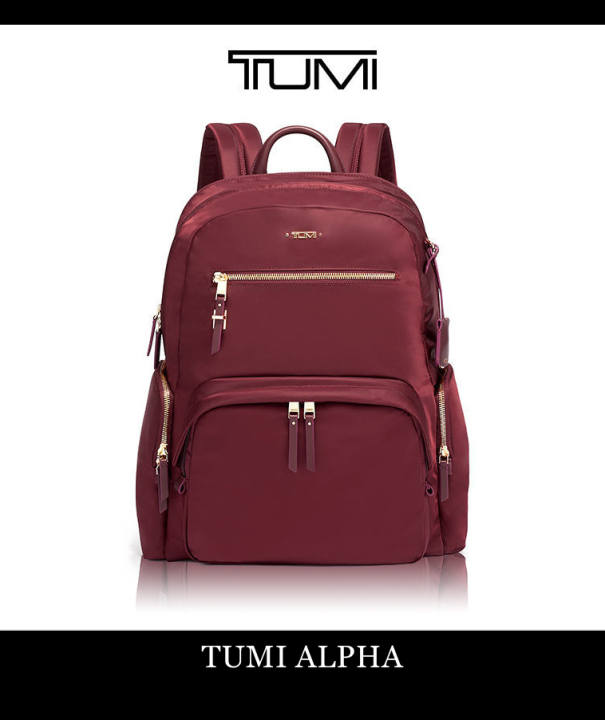 Tumi Calais Backpack Maroon Tumi Backpack Maroon Tumi Voyageur