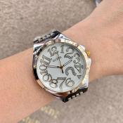 G u e $ $ Stainless Steel Japan Quality 40mm Ladies Watch