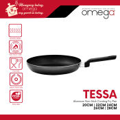 Omega Tessa Non-Stick Fry Pan - Induction Ready, 26cm