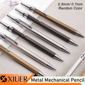 Metal Mechanical Pencil with Refill - 0.5/0.7mm - Art Design