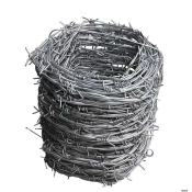 Rust-Resistant Barbed Fence with Steel Wire - 50 Meters (Brand: TBD
