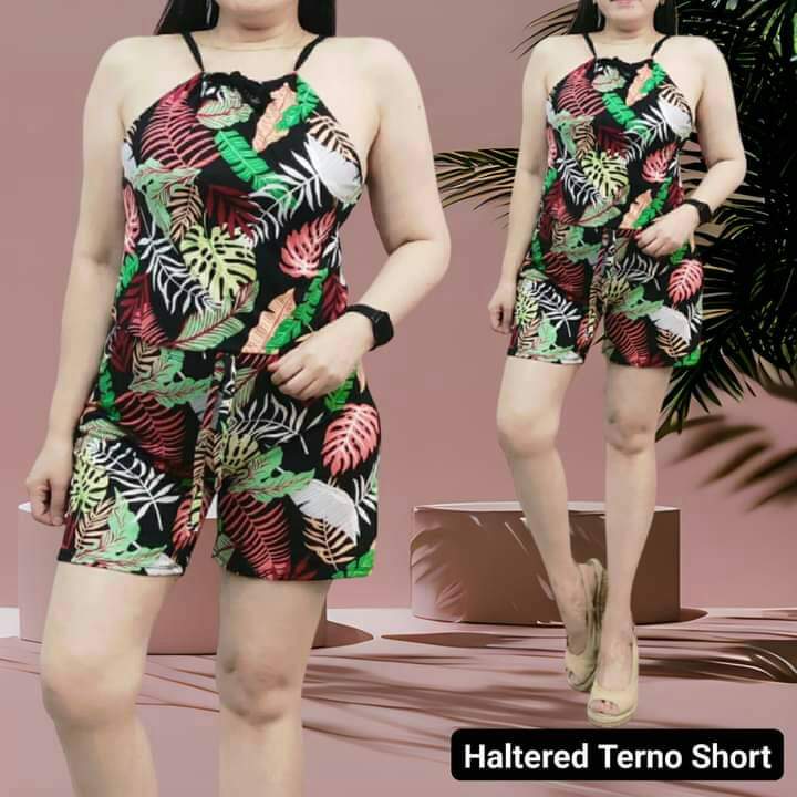 HALTERED TERNO SHORTS