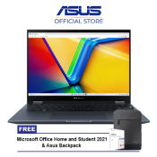 ASUS Vivobook S14 Flip Laptop with Intel Core i7